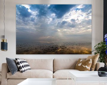 Wolken über der Nordsee von Ralf Gosch