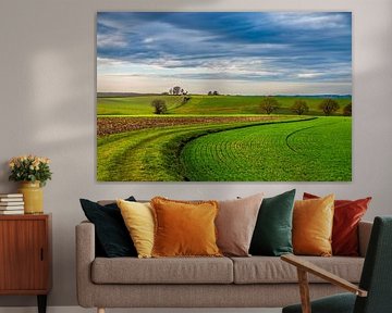 Grüne Wellen von Jurjen Jan Snikkenburg