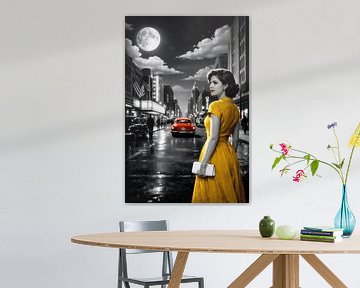 Goldenes Kleid Noir für Boutique-Hotel-Interieurs