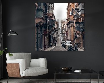 St Paul Street, Valletta, Malta by Angie Balzan