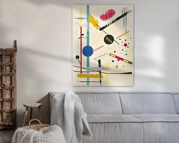 Miró trifft auf Kandinsky_05 von Artclaud