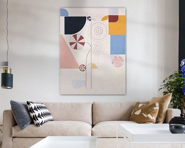 Miró trifft auf Kandinsky_11 von Artclaud