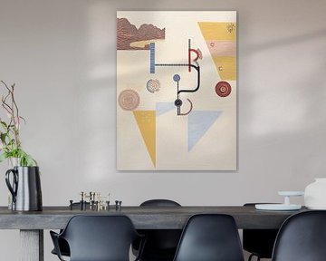 Miró trifft auf Kandinsky_12 von Artclaud