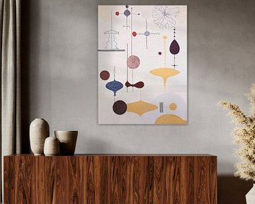 Miró trifft auf Kandinsky_17 von Artclaud