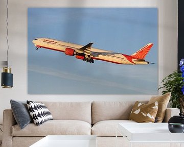Air India Boeing 777-300ER Takeoff - AMS