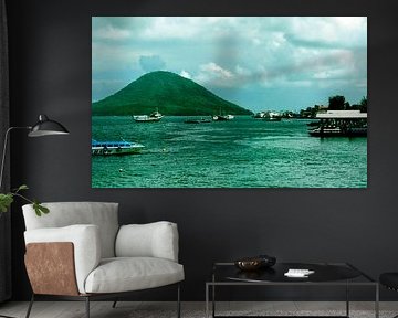 Where the Sea Meets the Island by neonartroom