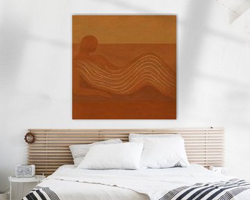 Lügender Personenhorizont von FoXo Art