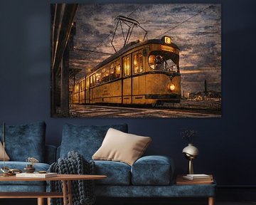 Oude tram in Düsseldorf