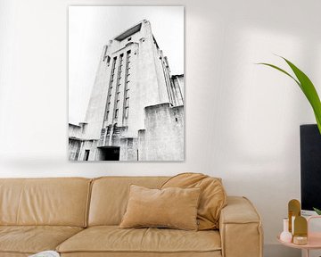 Monumentale Bild der Art-Déco-Ikone Radio Kootwijk