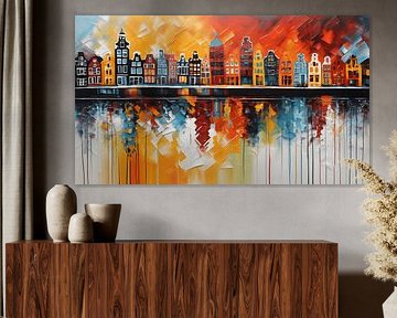 Painting Amsterdam by WeLoveArt