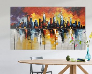 Painting colourful by WeLoveArt