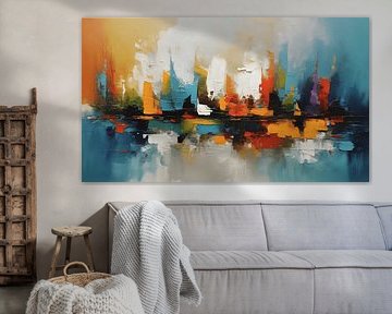 Painting abstract by WeLoveArt