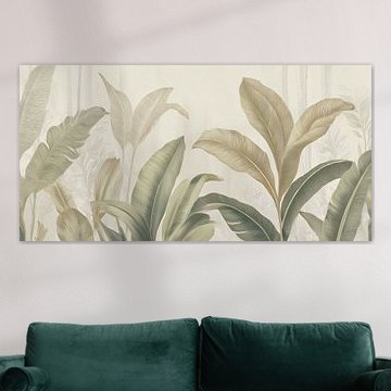 Leaf in soft shades