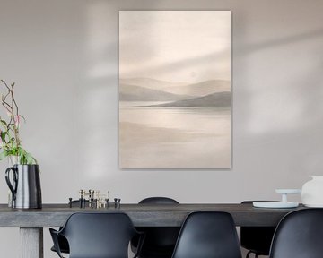 Gelassene Minimal-Landschaft