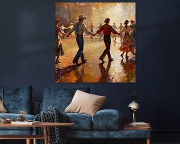 Dancing Under the Stars by Johannas Art Creations