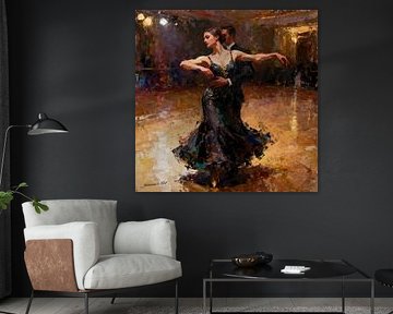 Waltz of Elegance von Johannas Art Creations