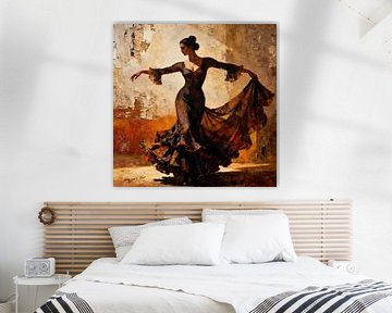 The Flamenco Flame von Johannas Art Creations