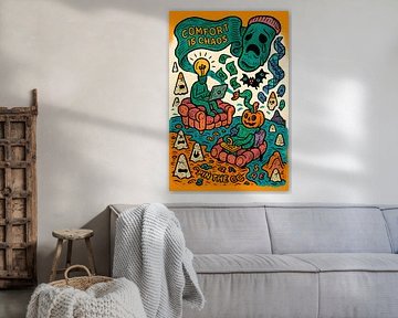 Comfort Found Inside the Chaos by Candra Widiantoro