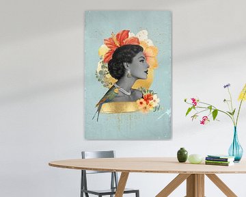 Tropical Serenity by collage is in the air