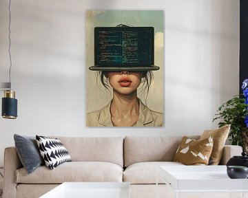 Data in my head... by Ans Bastiaanssen