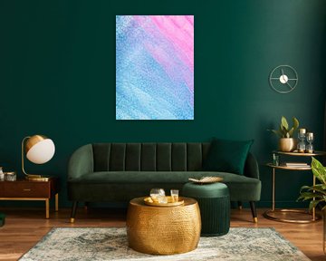Soft Summer Light 2 – Flowing Pastel Abstract Wall Art by Dagmar Pels
