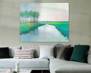 Bachdämmerung von Kunst Laune