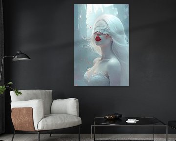 Red lips... by Ans Bastiaanssen