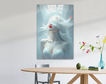 Red lips... by Ans Bastiaanssen