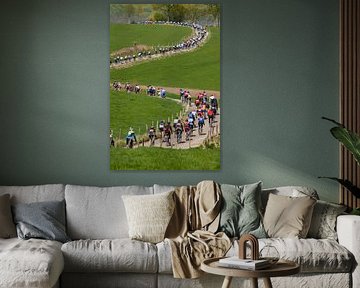 Radsportler nehmen an der Tour-Version des Amstel Gold Race teil