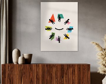 A Dance of Shapes and Shadows by Sopi