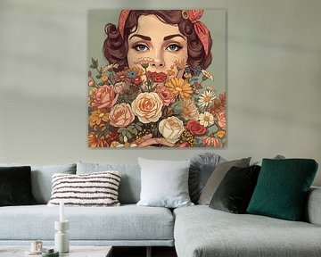 Bloeiende stilte van BloomsArt