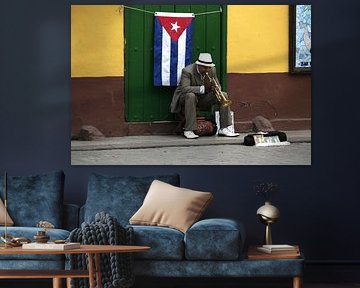 Straßenmusiker aus Kuba von Tatjana Korneeva