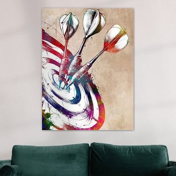 Dart Sport Kunst #Dart
