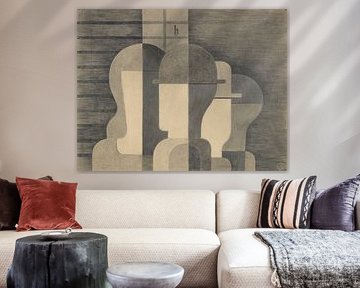 Heinrich Hoerle - Groupe sur Peter Balan