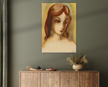 Heinrich Hoerle - Portrait Angelika Hoerle by Peter Balan