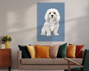 Art mural moderne sur les animaux