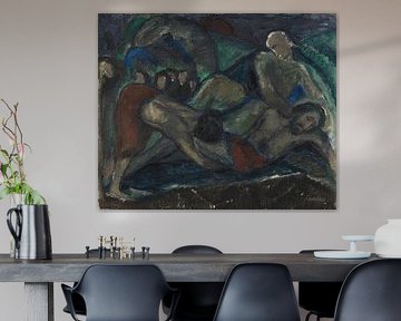 Josef Eberz - Grablegung (1914) von Peter Balan