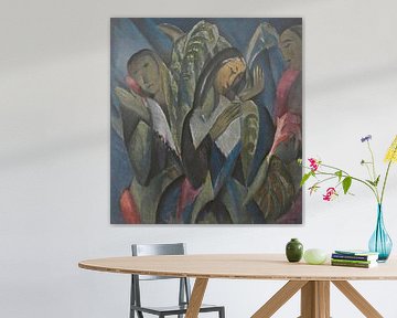 Josef Eberz - Erblühen (1918) von Peter Balan