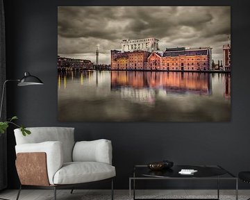 Netherlands, Wormer, Lassi rice factory. by Frans Lemmens