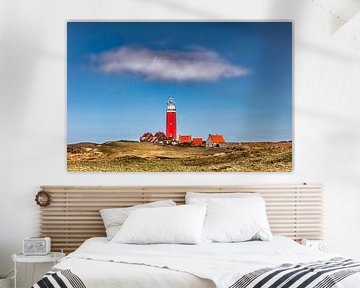 Niederlande, Texel, Leuchtturm und zugehöriger Weiler. von Frans Lemmens