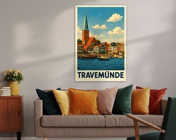 Travemünde - Maritime life at the harbour by Sabine Wagner