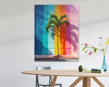 Rainbow Palm by Marianne Ottemann - OTTI