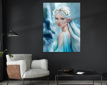 Deva des fließenden Wassers