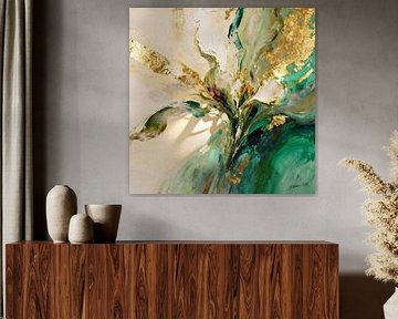 Gold Among the Greens by Johannas Art Creations