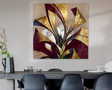 Opulence in Bloom by Johannas Art Creations