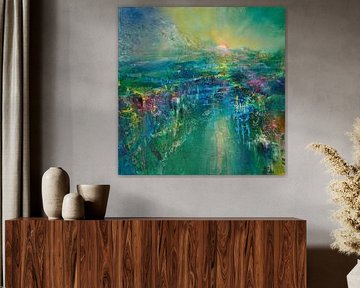 Stone, water, light, life by Annette Schmucker