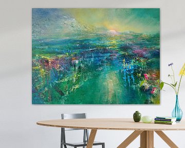 Stone, water, light, life_ by Annette Schmucker