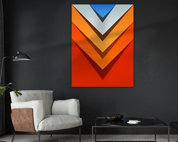 MODERN ABSTRACT GEOMETRIC ART