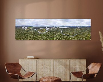 National Park De Biesbosch in 360° aus der Luft von Paul Oostveen