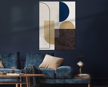 MODERN CONTEMPORARY ABSTRACT GEOMETRIC ART